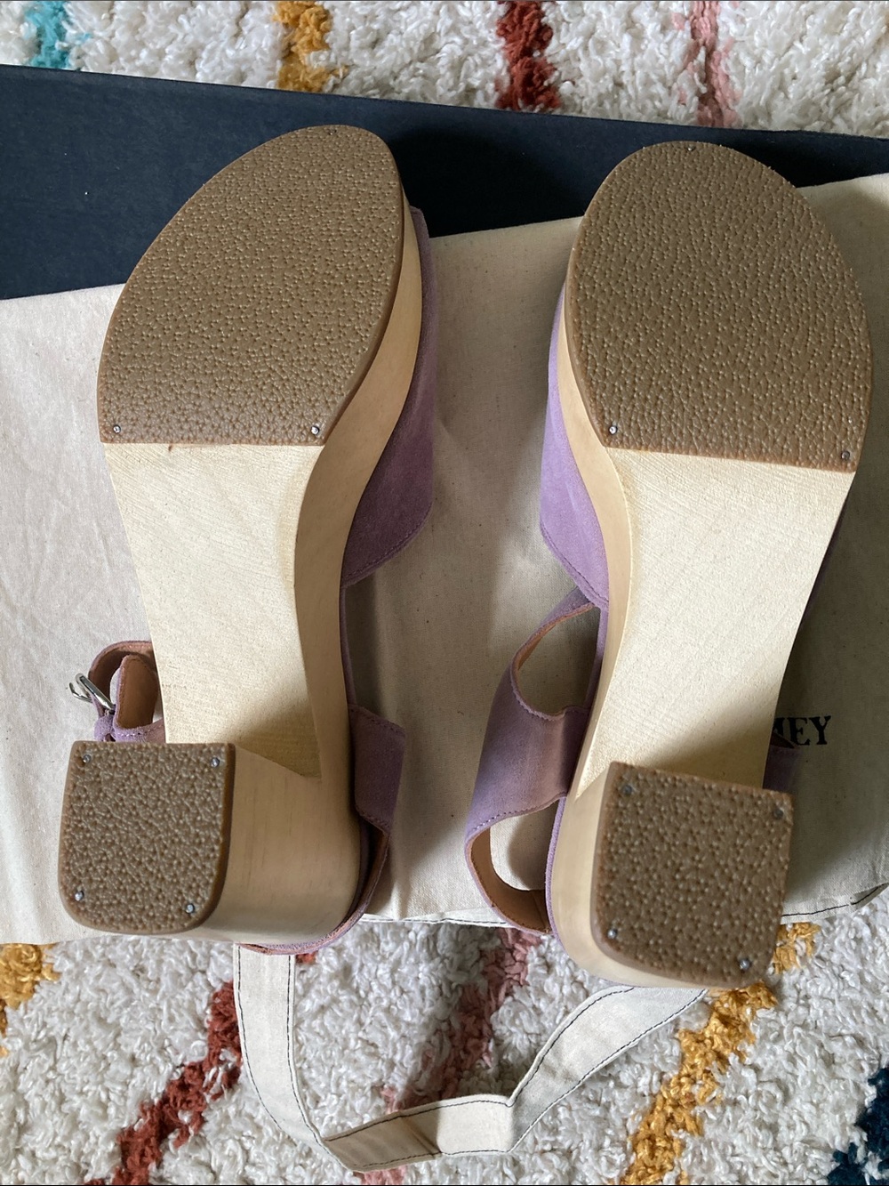 Rachel Comey Roddick Suede Heel Lilac - Picture 6 of 9